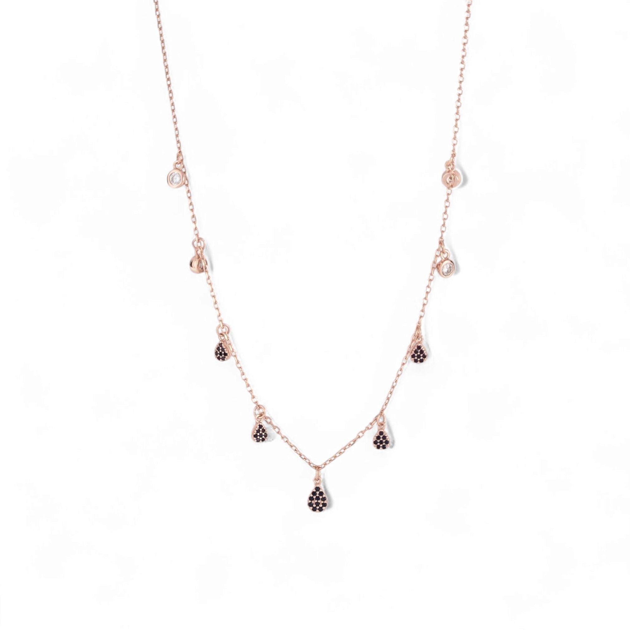 Rose Gold-Plated 925 Sterling Silver Necklace