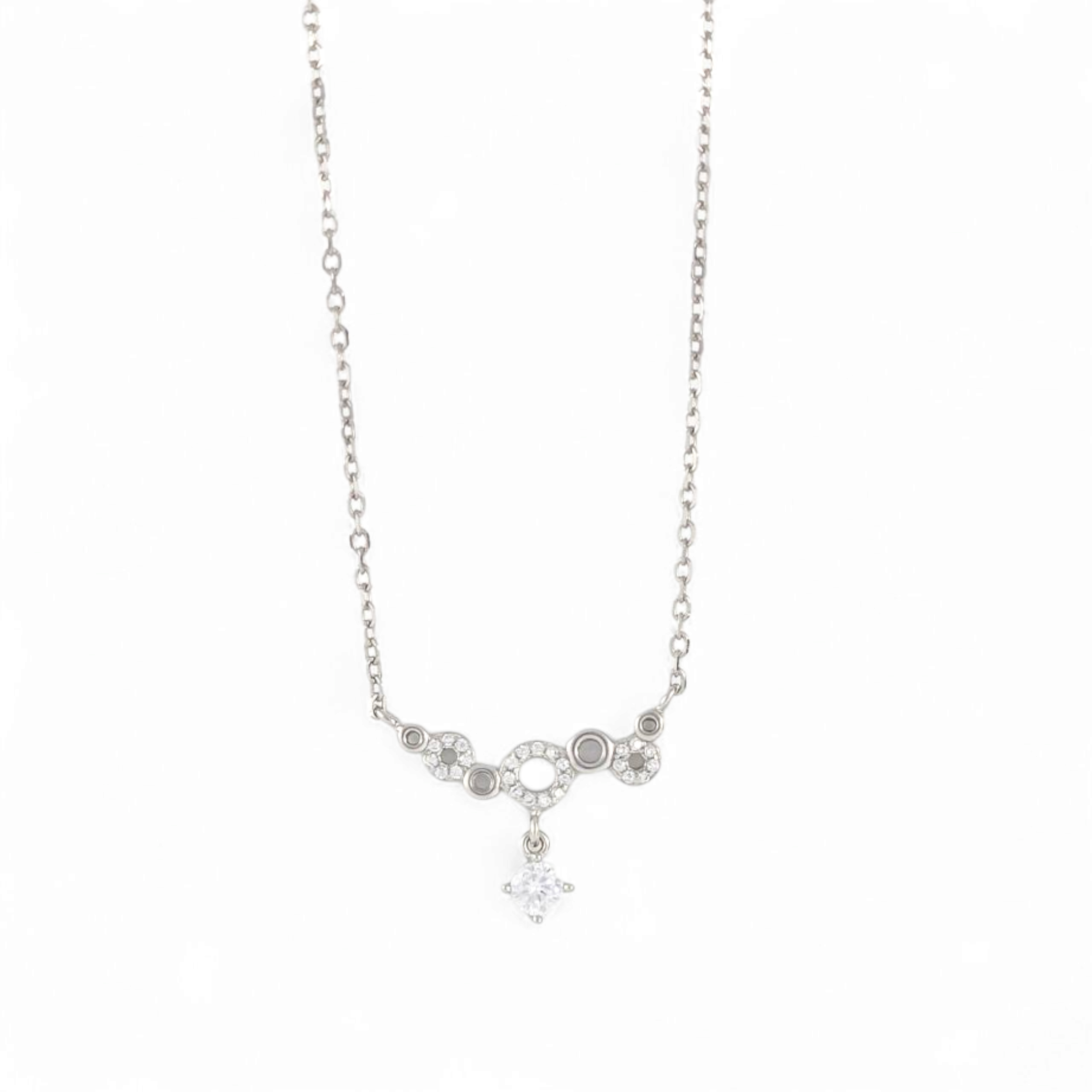 Silver Branchful Necklace