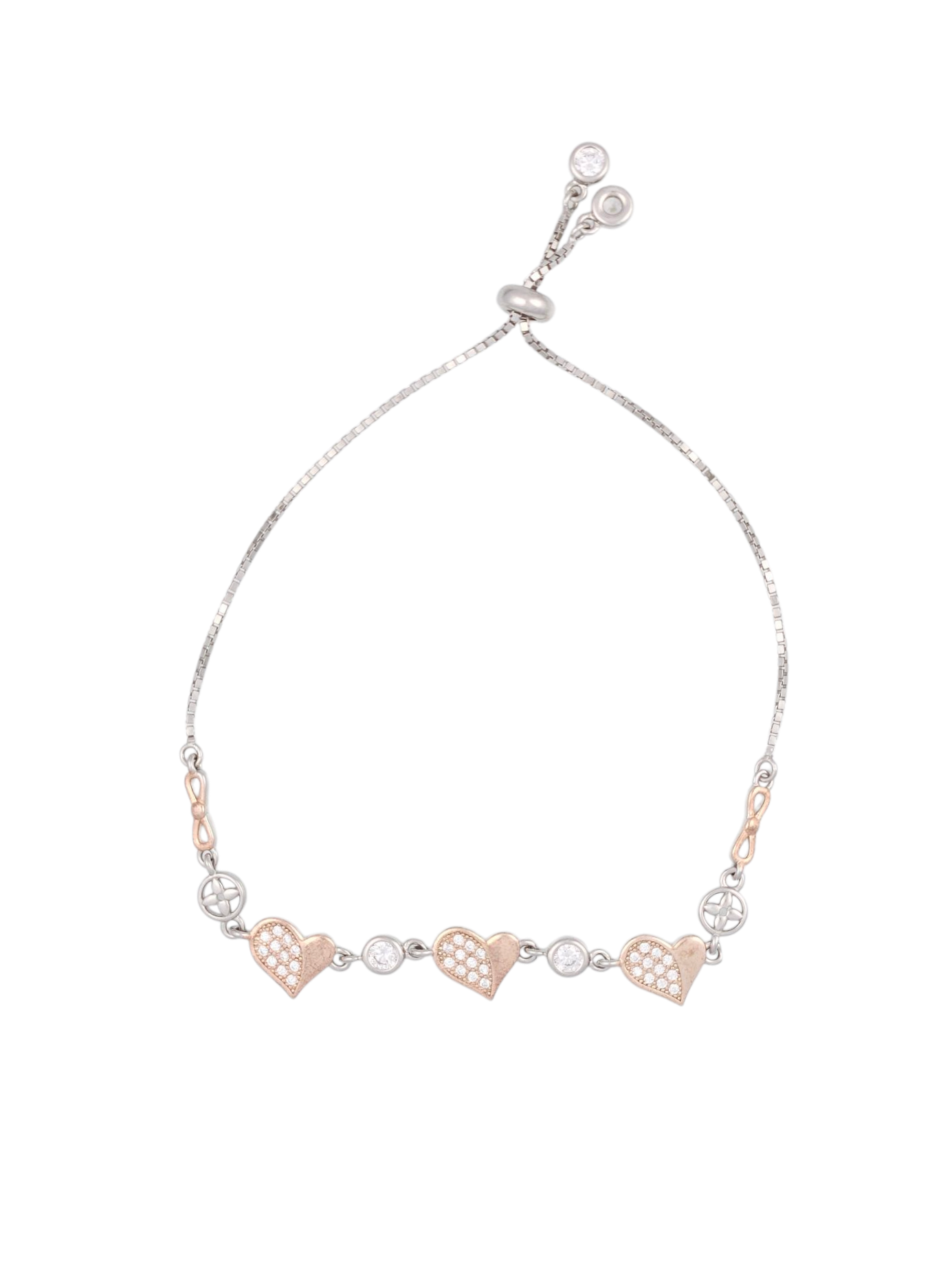 925 Sterling Silver Sparkling Bracelet for women