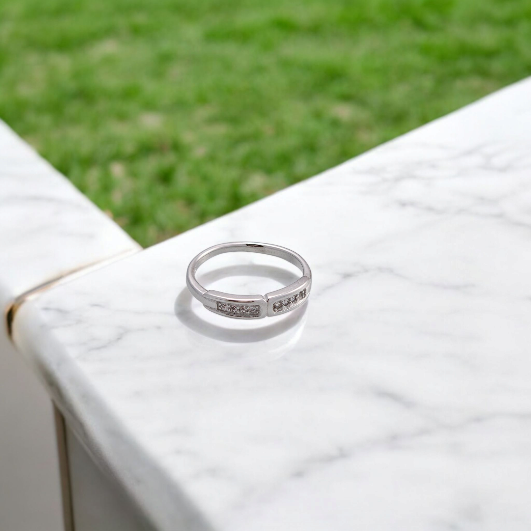Silver RETRO Era Ring For Women