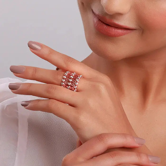 Rose Gold Supple Bracelet Isha Store
